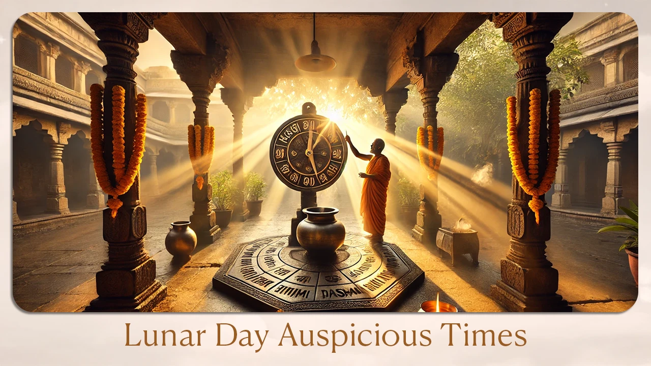Lunar‑Day Auspicious Times